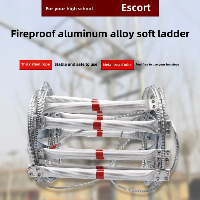 Durable3M Soft Rope Ladder Hou - Fire Escape Ladder recension och pris