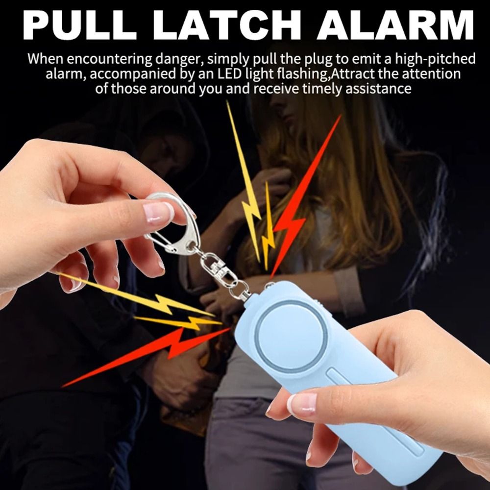 130dB Loud Personal Security A - Personal Alarm Keychain recension och pris