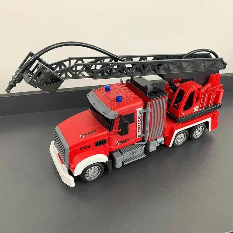 2.4G RC Fire Engine Car with S - Fire Escape Ladder recension och pris