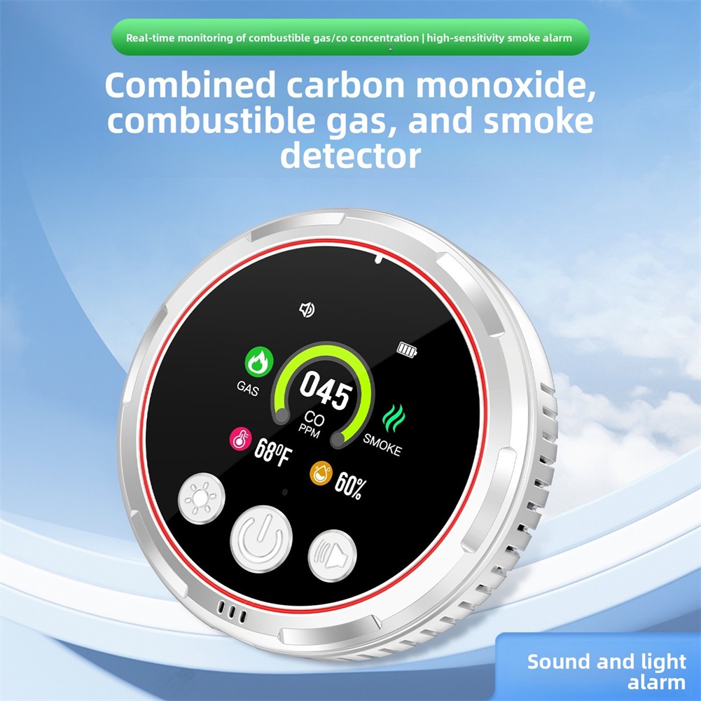 Home Safety Alarm,5 in 1 Carbo - Co Detector Plug recension och pris