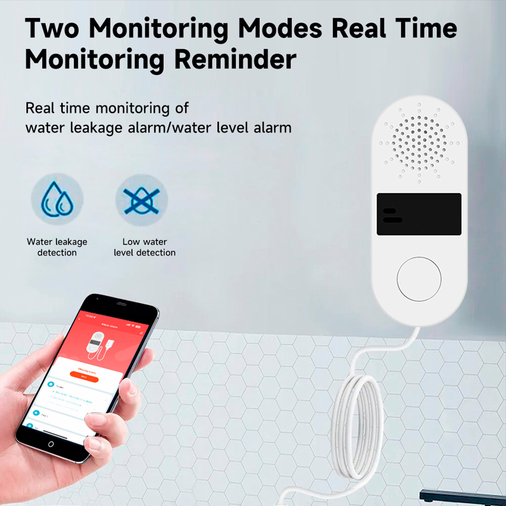 Tuya Wifi Water Leak Detector  - Water Alarm Sensor recension och pris