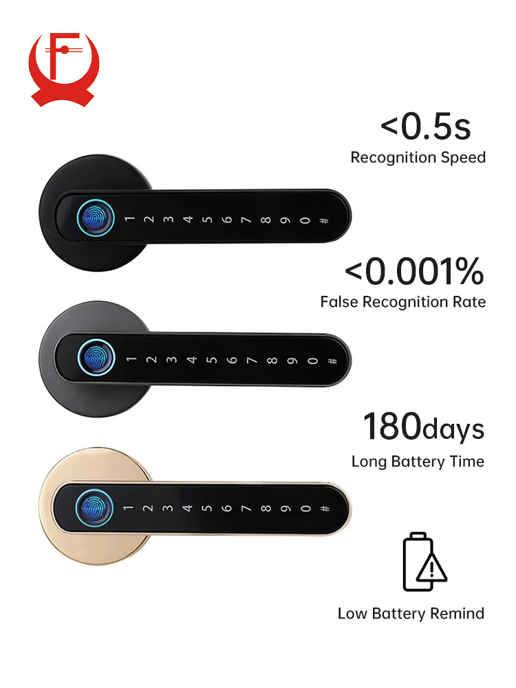 KAK Smart Fingerprint Door Loc - Security Chain Door recension och pris