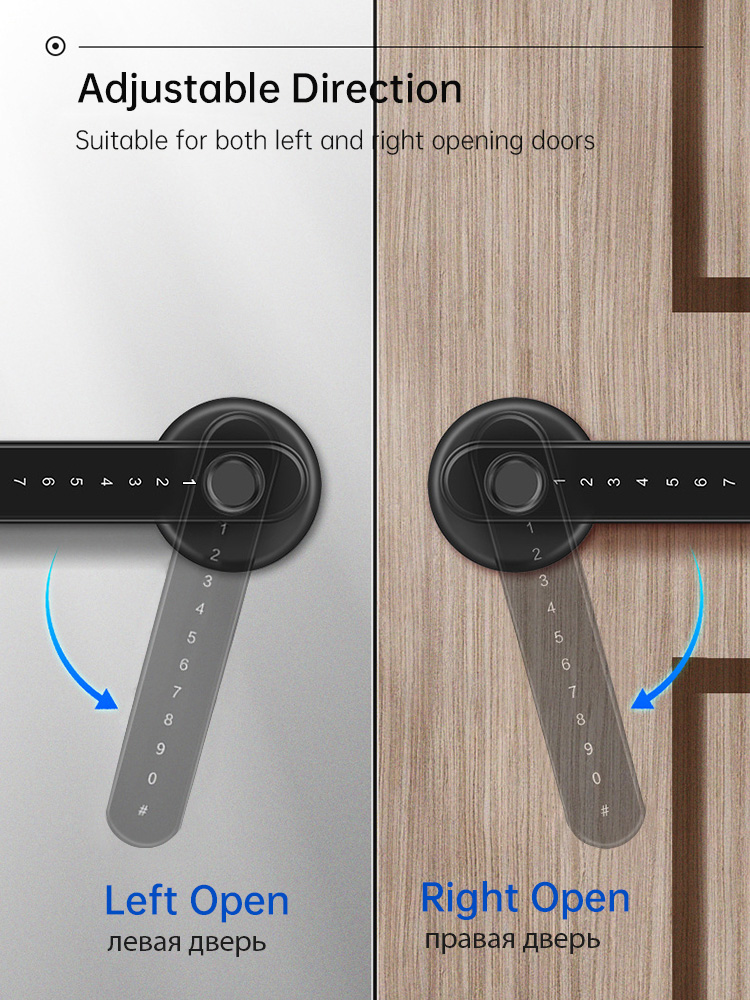 KAK Smart Fingerprint Door Loc - Security Chain Door recension och pris