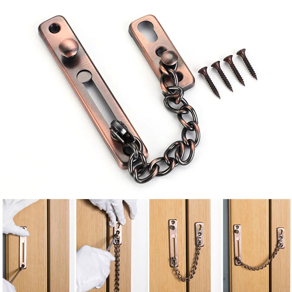 Door Chain with Lock Door Lock - Security Chain Door recension och pris