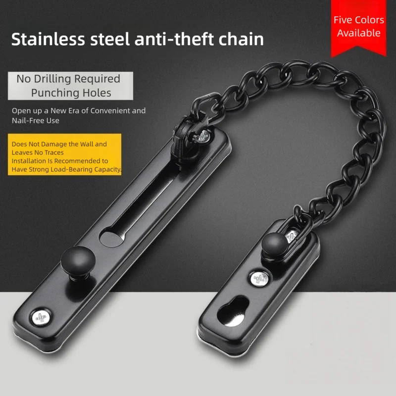 Stainless Steel Anti-Theft Doo - Security Chain Door recension och pris