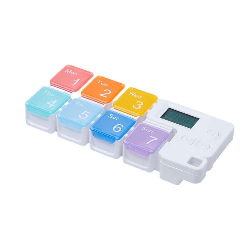 Pill Organizer with Medicine R - Medicine Cabinet Lock recension och pris