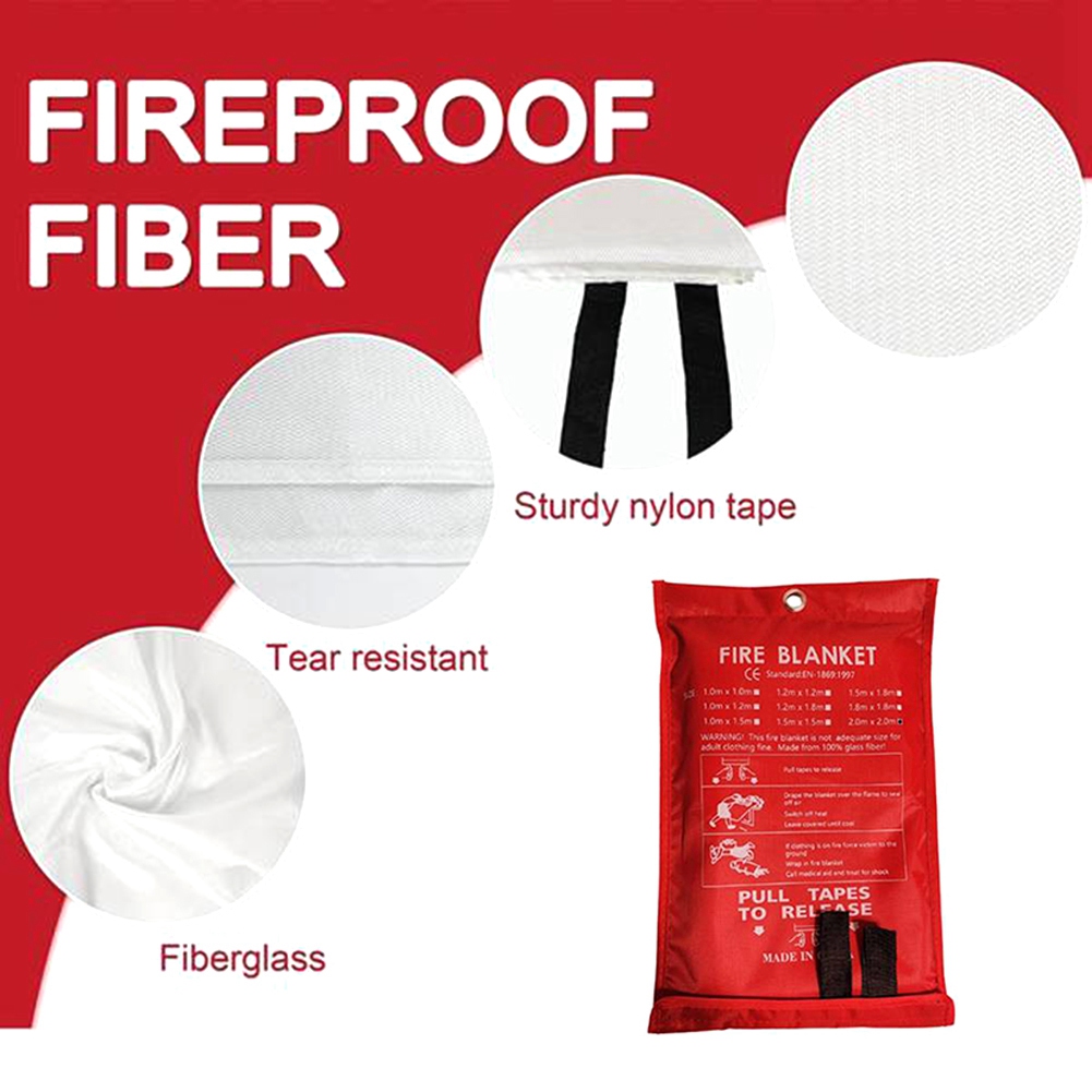 AED2-Emergency Fire Blanket, F - Fire Blanket Kitchen recension och pris