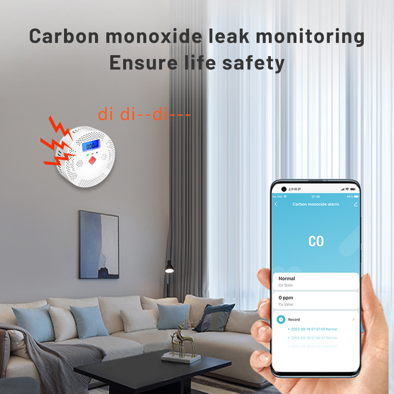 Tuya WiFi Smart Carbon Monoxid - Co Detector Plug recension och pris