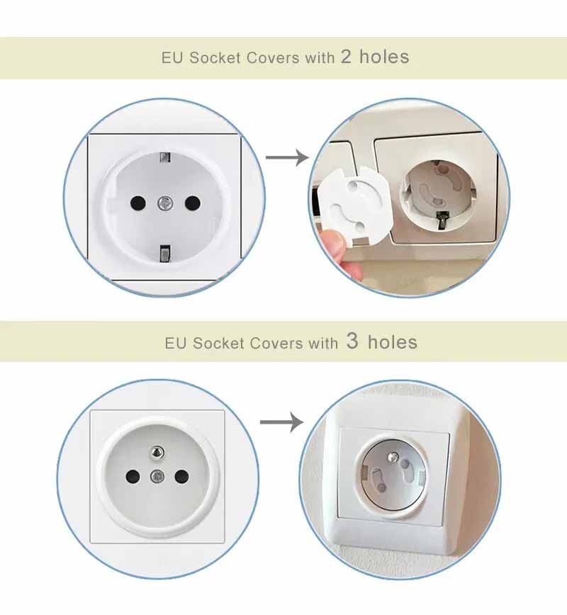 20pcs Kids Sockets Cover Plugs - Outlet Cover Baby recension och pris