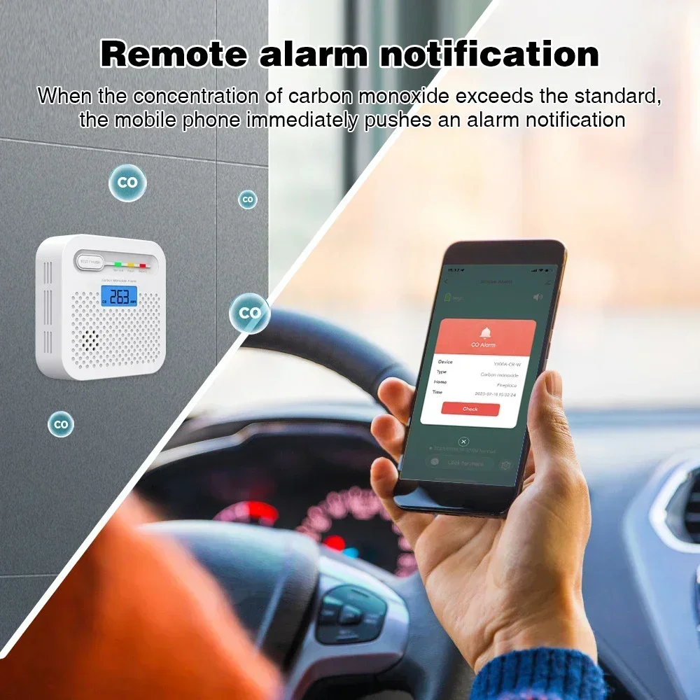 Arumny Tuya Smart WiFi CO Dete - Co Detector Plug recension och pris