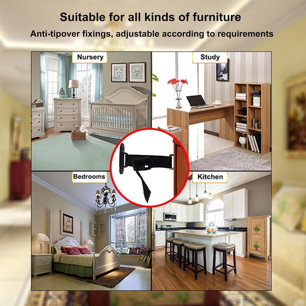 Earthquake Proof Furniture Anc - Earthquake Anchor Strap recension och pris