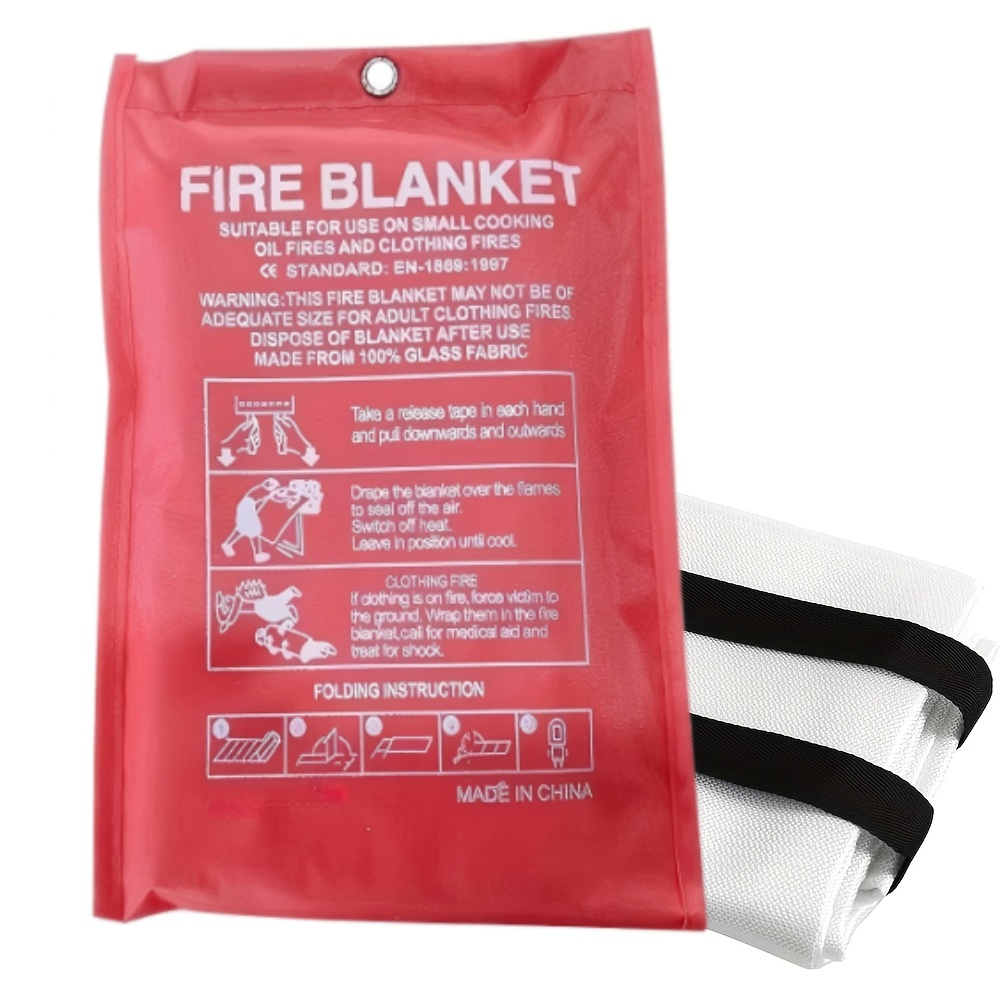 Fire Blanket / Emergency FireB - Fire Blanket Kitchen recension och pris