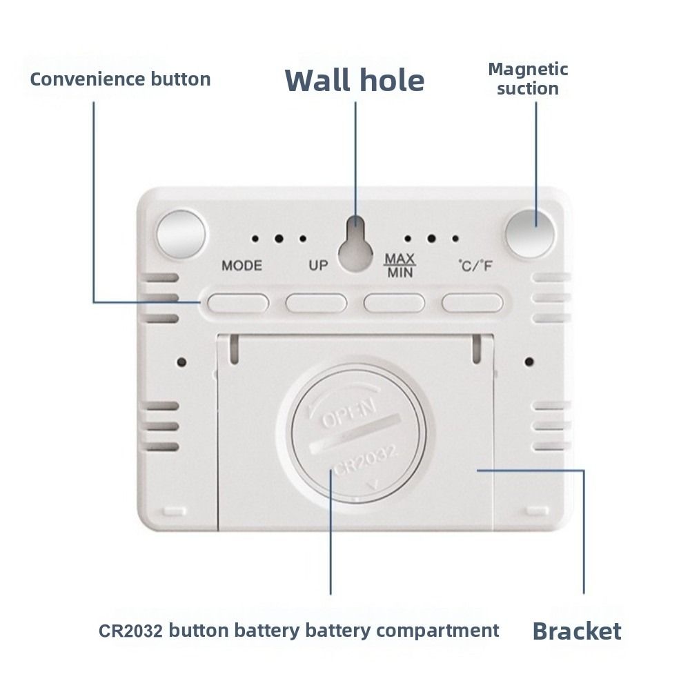 Magnetic Hanging Clock Large L - Pool Alarm Float recension och pris