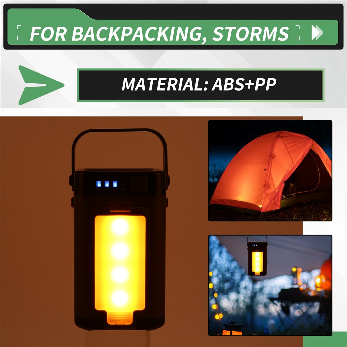 X08A Foldable LED Camping Lant - Power Outage Light recension och pris
