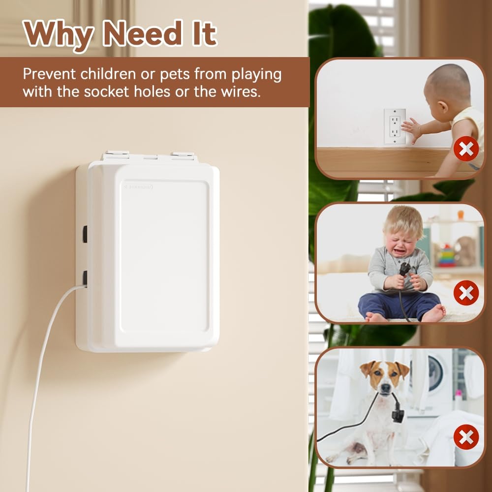 Baby Proof Electrical Outlet C - Outlet Cover Baby recension och pris