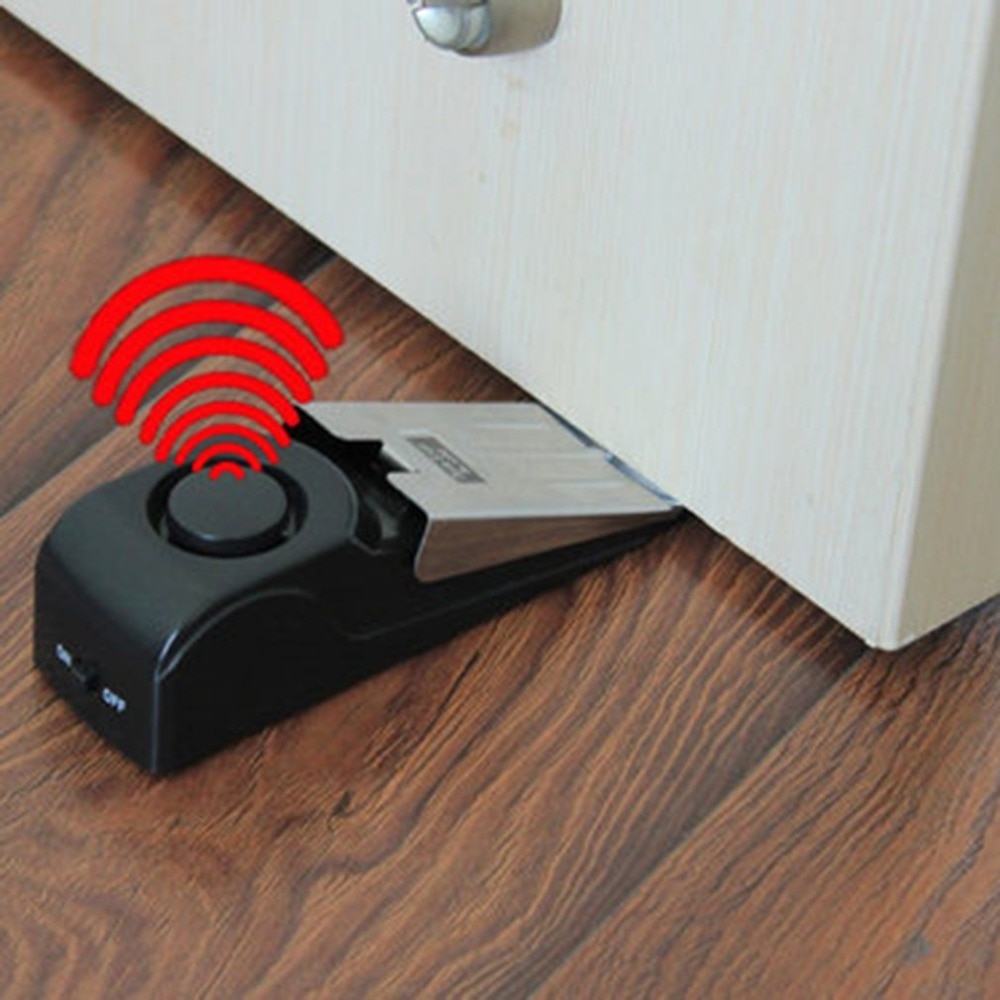 125 DB Anti-theft Burglar Stop - Door Stop Alarm recension och pris