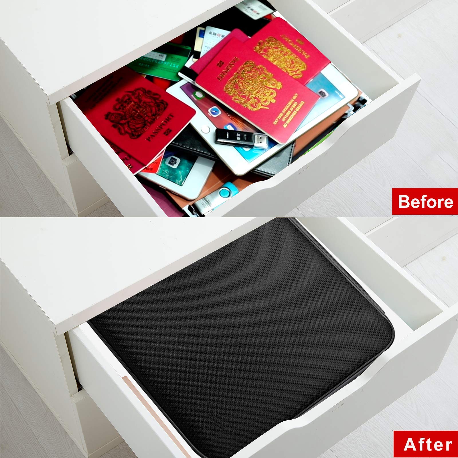 Fireproof Document Box Water-r - Fire Safe Document recension och pris