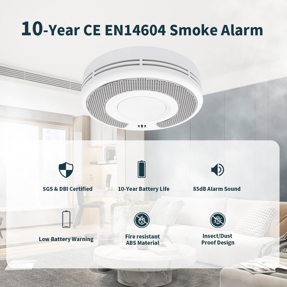 Standalone Smoke Alarm, Smoke  - Smoke Detector Interconnected recension och pris