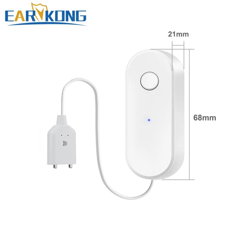 Tuya WiFi Smart Water Leak Sen - Water Alarm Sensor recension och pris