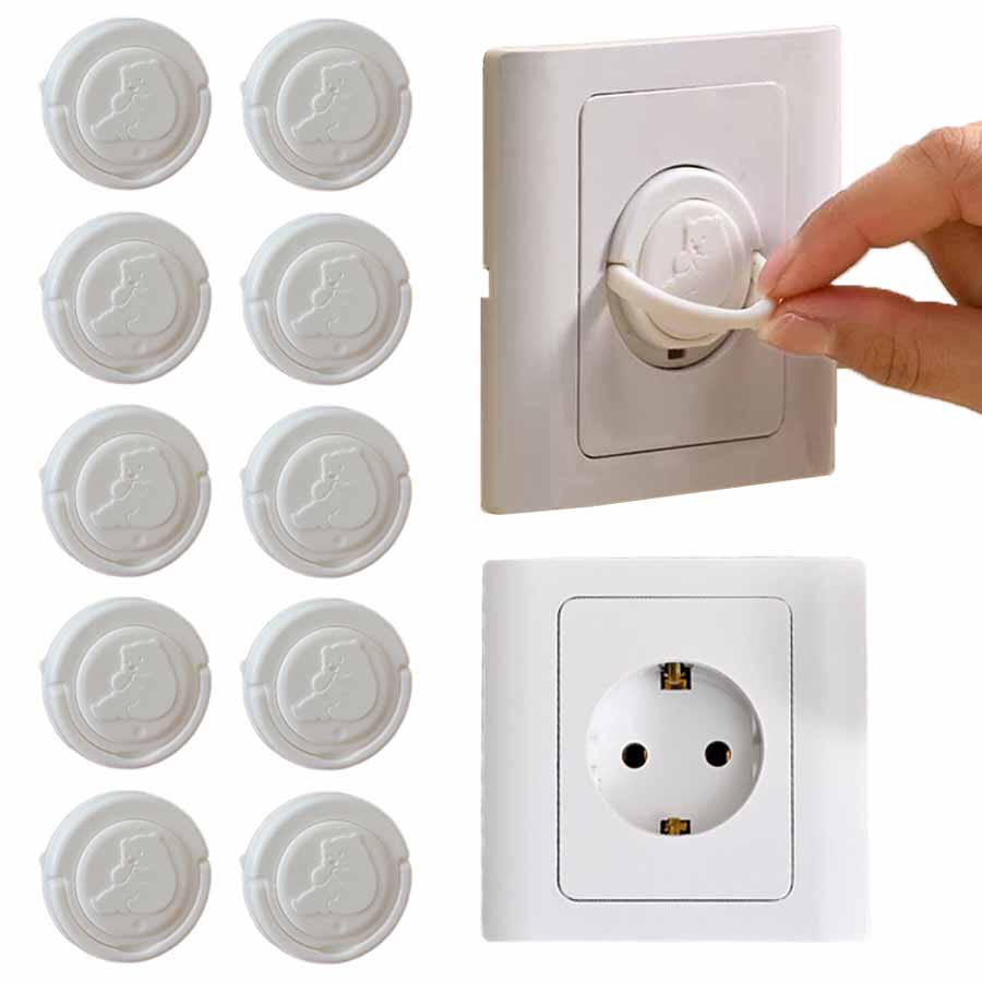 5/10pcs Baby Electrical Safety - Outlet Cover Baby recension och pris