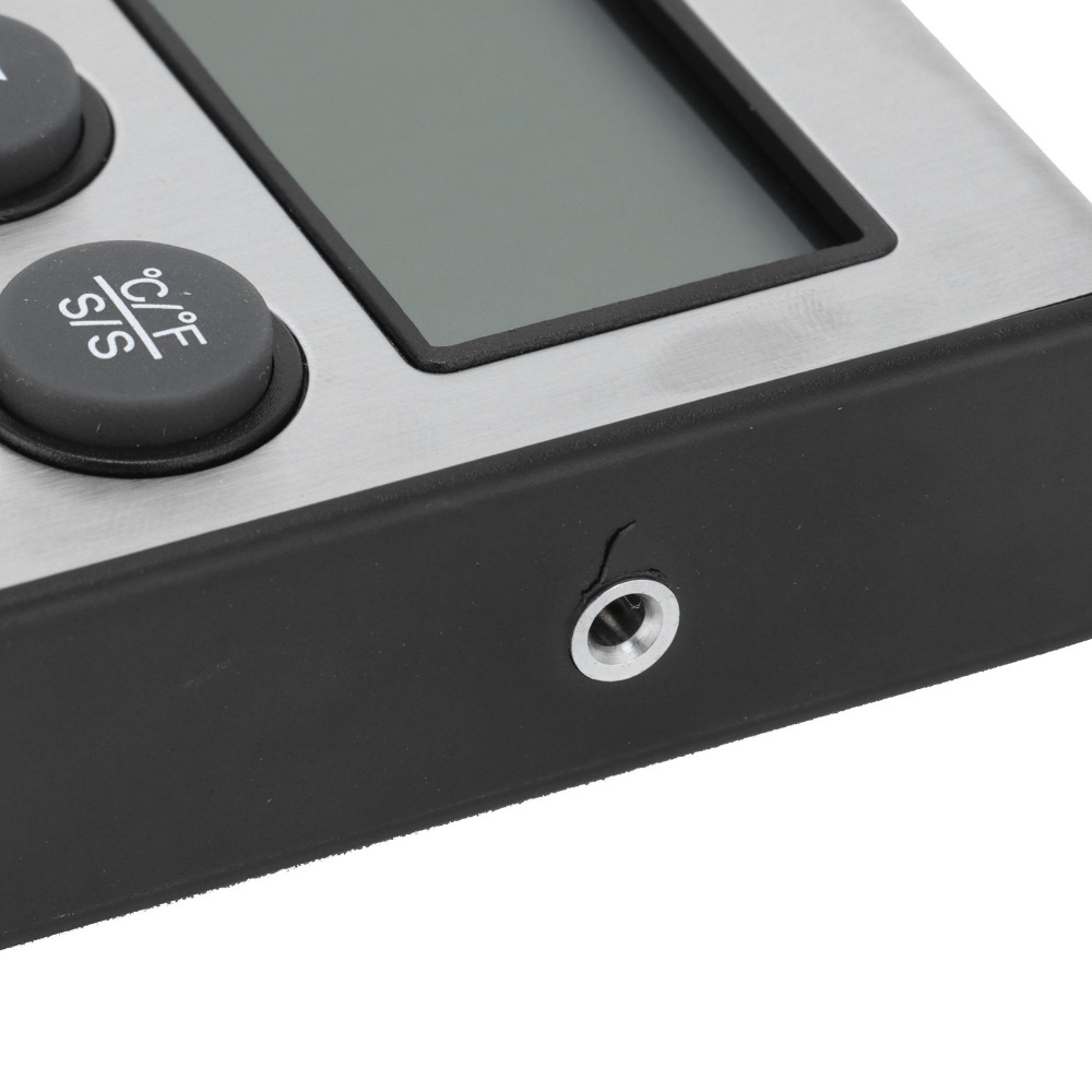 Silver Digital BBQ Meat Thermo - Pool Alarm Float recension och pris