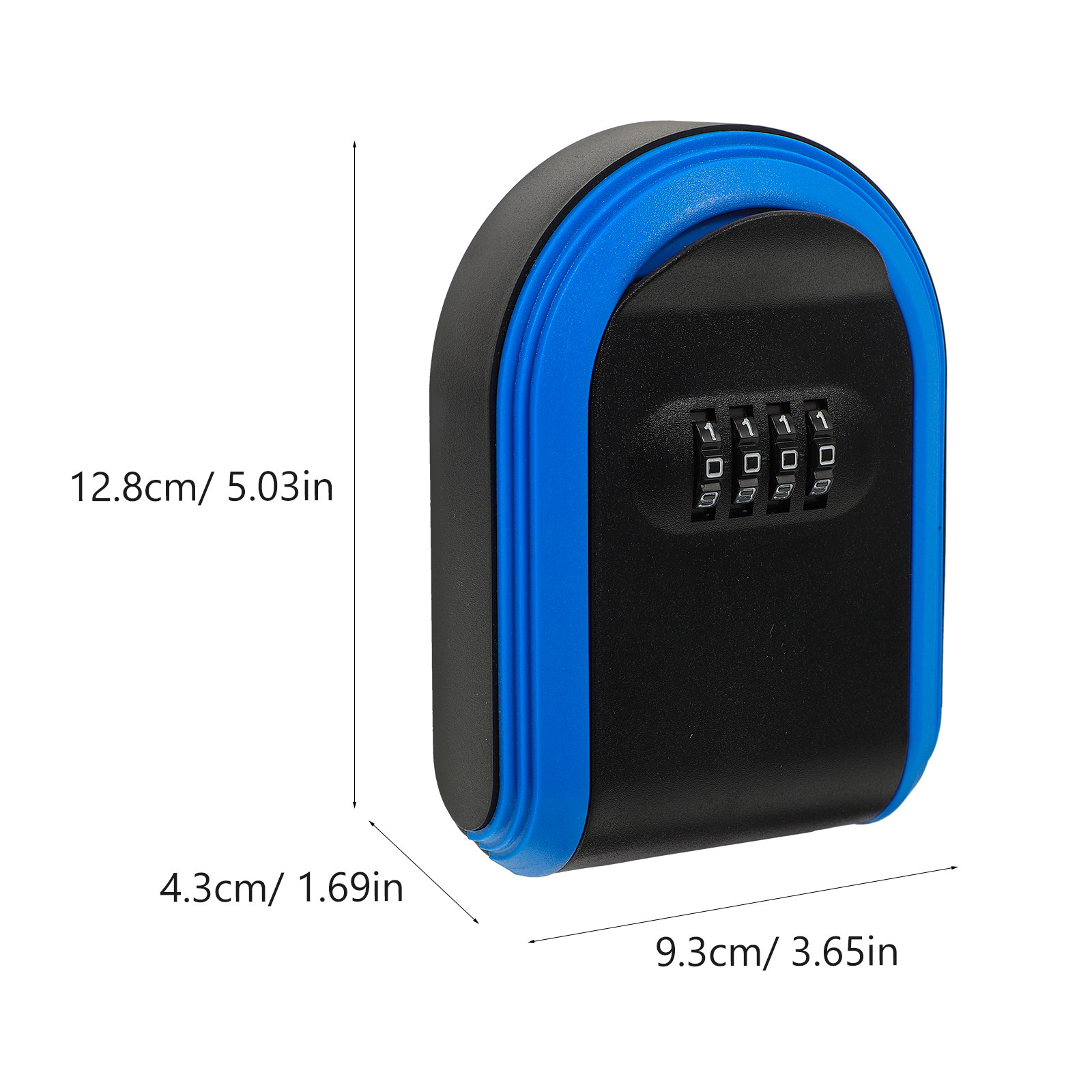 Key Lock Box Wall Mount Plasti - Lockbox Key Secure recension och pris