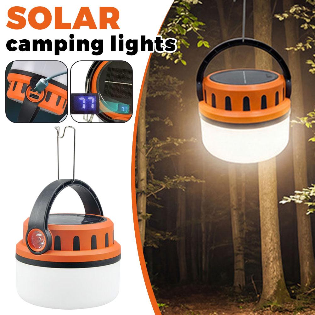 Solar Rechargeable Camping Lan - Power Outage Light recension och pris